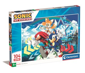 Picture of Puzzle 104 Super kolor Sonic 27267