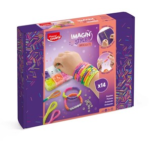 Picture of Bransoletki neonowe Creativ zestaw 14 szt.