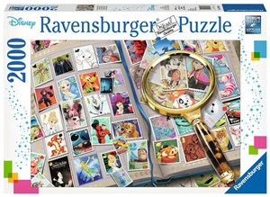 Picture of Puzzle 2D 2000 Kolekcja znaczków pocztowych 16706