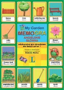 Picture of Memogra angielskie słówka Ogród My Garden edukacyjna gra obrazkowa dla dzieeci od lat 7