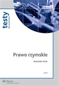 Prawo rzym... - Dominika Mróz -  Polish Bookstore 