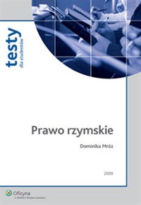 Picture of Prawo rzymskie Testy dla studentów