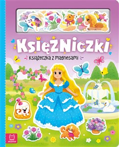 Obrazek Księżniczki. Książeczka z magnesami