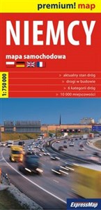 Picture of Niemcy mapa samochodowa 1:750 000