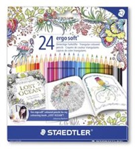 Obrazek Kredki ołówkowe Ergo soft 24 kolory