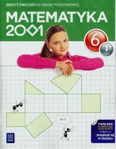 Picture of Matematyka 2001 6 Zeszyt ćwiczeń Część 1 Szkoła podstawowa