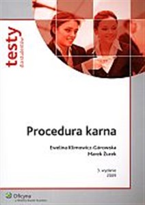 Picture of Procedura karna. Testy dla studentów