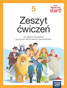 Obrazek Język polski Słowa na start! NEON zeszyt ćwiczeń dla klasy 5 szkoły podstawowej EDYCJA 2024-2026