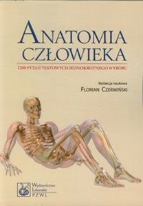 Obrazek Anatomia człowieka 1200 pytań testowych jednokrotnego wyboru