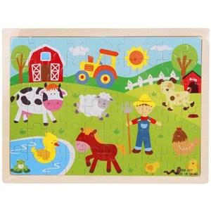 Picture of Puzzle drewniane Farma 60el