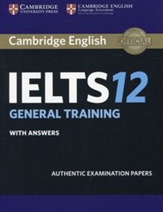 Picture of Cambridge IELTS 12 General Training Student's Book with answers