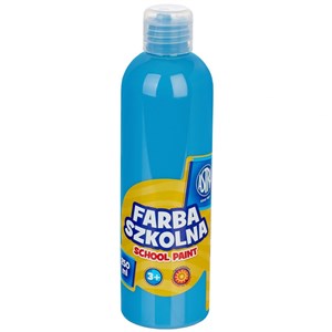 Picture of Farba szkolna naturalna tempera Astra 250 ml niebieska