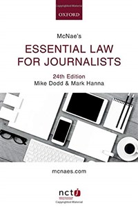 Picture of McNae's Essential Law for Journalists