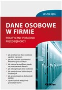 polish book : Dane osobo... - Leszek Kępa