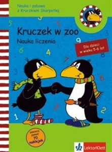 Obrazek Kruczek w zoo Nauka liczenia Dla dzieci w wieku 5 - 6 lat