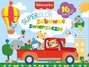 Obrazek Fisher Price. Zabawne zwierzaczki. Superblok