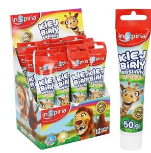 Obrazek Klej roślinny biały 50g (12szt)