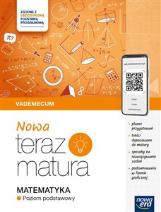 Obrazek Nowa Teraz Matura Matematyka Vademecum Poziom podstawowy