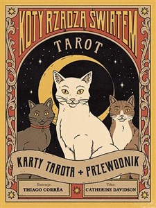 Obrazek Tarot: Koty rządzą światem. Karty tarota + przewodnik