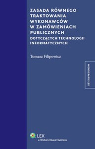 Picture of Zasada równego traktowania wykonawców w zamówieniach publicznych dotyczących technologii informatycz