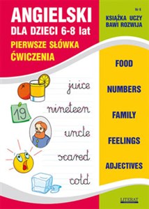 Picture of Angielski dla dzieci 6-8 lat Zeszyt 6 Pierwsze słówka. Ćwiczenia