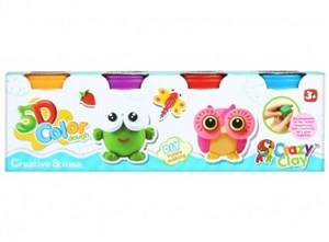 Obrazek Masa plastyczna 4 kolory