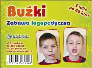 Picture of Buźki Zabawa logopedyczna 2 talie kart