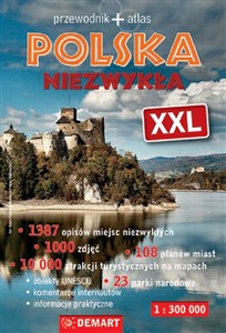 Obrazek Polska Niezwykła XXL Przewodnik + atlas