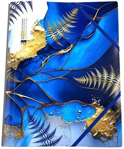 Picture of Teczka A4+ plastikowa z gumką Mozaika