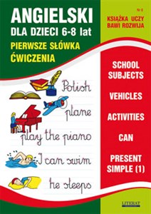 Picture of Angielski dla dzieci 6-8 lat Zeszyt 8 Pierwsze słówka. Ćwiczenia