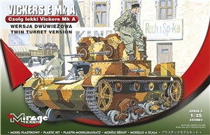 Obrazek Polski Czołg Dwuwieżowy Vickers E Mk A