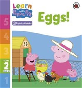 Obrazek Learn with Peppa Pig Phonics Level 2 Book 10 Eggs!