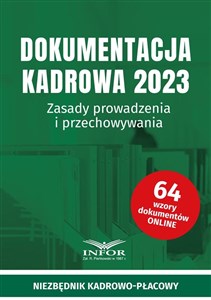 Picture of Dokumentacja Kadrowa 2023 Zasady prowadzenia i przechowywania