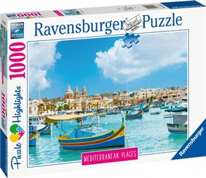 Picture of Puzzle 2D 1000 Śródziemnomorska Malta 14978