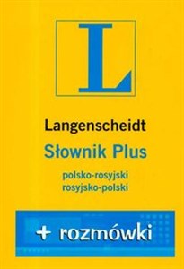 Obrazek Słownik PLUS polsko-rosyjski rosyjsko-polski + rozmówki