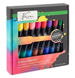 Picture of Farby akrylowe 18x36ml