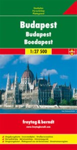 Obrazek Budapeszt plan miasta 1:27 500