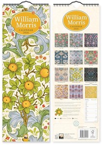 Obrazek Kalendarz 2026 ścienny paskowy William Morris