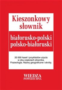 Obrazek Kieszonkowy słownik białorusko-polski, polsko-białoruski