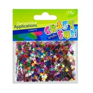 Picture of Ozdoby Confetti metaliczne gwiazdki