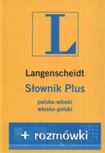 Picture of Słownik PLUS polsko-włoski włosko-polski + rozmówki