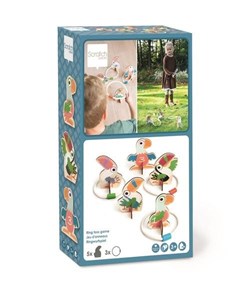 Picture of Gra zręcznościowa drewniana Rzut do celu Tukany