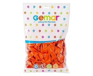 Picture of Balony metal pomarańczowe 100szt