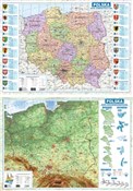 Pokaż szczegóły dla Mapa Polski A2 dwustronna fizyczno-administracyjna Mapa Polsk... - Opracowanie Zbiorowe -  Książka z wysyłką do UK