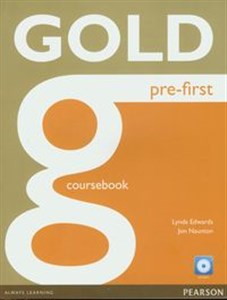 Obrazek Gold Pre-First Coursebook z płytą CD