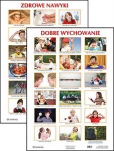 Obrazek Plansza Dobre wychowanie zdrowe nawyki