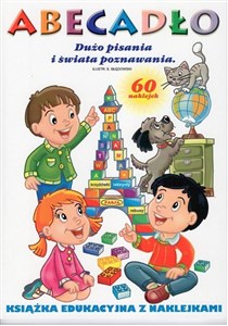 Obrazek Abecadło Książeczka edukacyjna z naklejkami