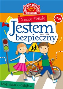 Obrazek Domowa szkoła Jestem bezpieczny Książeczka z naklejkami