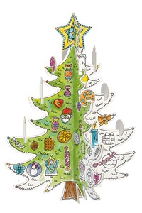 Picture of CHOINKA KOLOROWANKA XXL