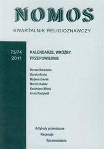 Picture of Kwartalnik religioznawczy 73/74